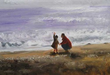 Pittura intitolato "Ciao Mare" da Stefano Davidson, Opera d'arte originale