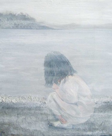 Pittura intitolato "L'isola che non c'è" da Stefano Davidson, Opera d'arte originale