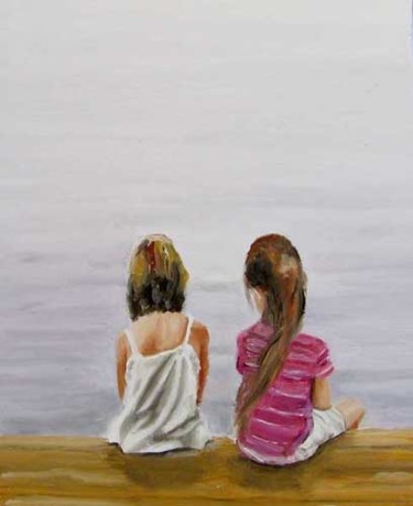 Peinture intitulée "Non gioco più" par Stefano Davidson, Œuvre d'art originale