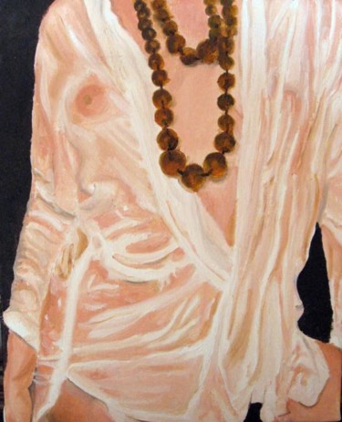 Pintura titulada "ACQUA SETA E AMBRA" por Stefano Davidson, Obra de arte original