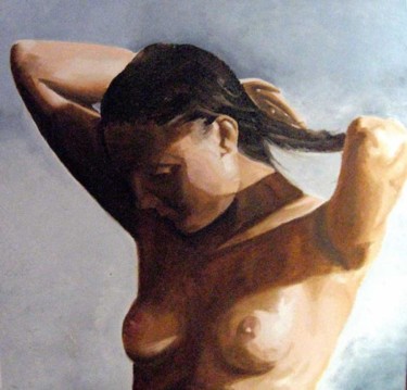 Pittura intitolato "PRIMA DELLA PIOGGIA" da Stefano Davidson, Opera d'arte originale