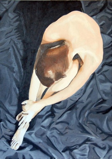 Malerei mit dem Titel "DA QUASSU'" von Stefano Davidson, Original-Kunstwerk