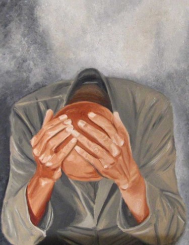Peinture intitulée "CAINO" par Stefano Davidson, Œuvre d'art originale