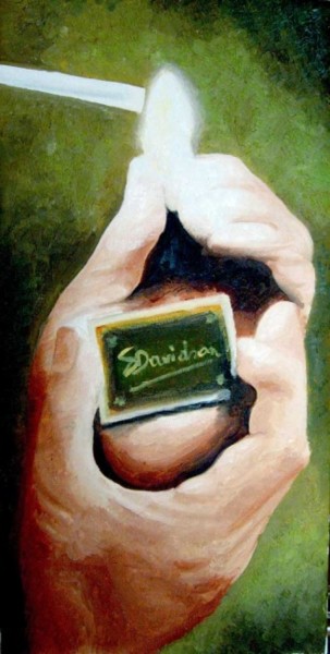Pittura intitolato "CHANCERINO" da Stefano Davidson, Opera d'arte originale
