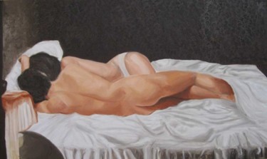 Pintura titulada "Les amantes" por Stefano Davidson, Obra de arte original