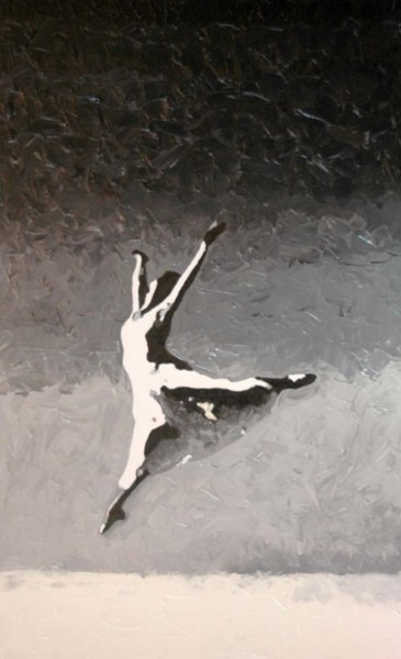 Pittura intitolato "Light dancer" da Stefano Davidson, Opera d'arte originale