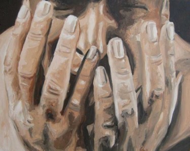 Painting titled "Perché?" by Stefano Davidson, Original Artwork