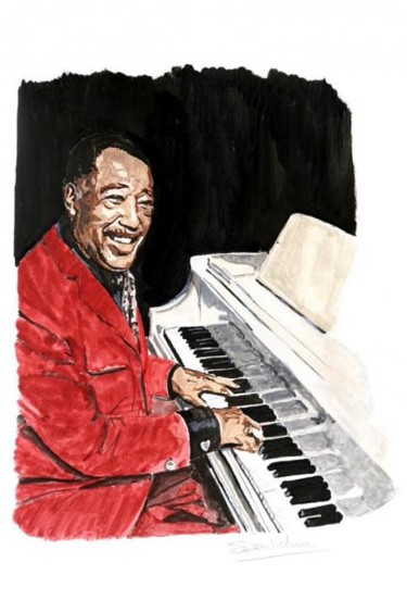 Pittura intitolato "Duke Ellington" da Stefano Davidson, Opera d'arte originale