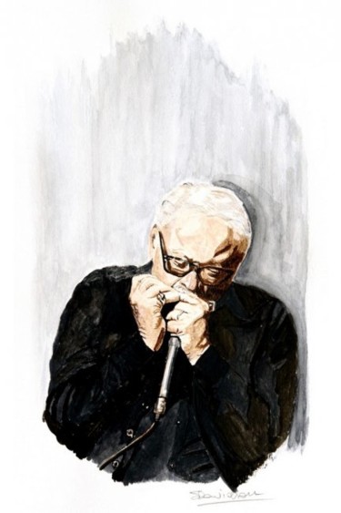 Painting titled "Tooths Thielemans" by Stefano Davidson, Original Artwork