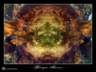 Digital Arts titled "Baroque Heaven" by Stefano Popovski, Original Artwork, 2D Digital Work