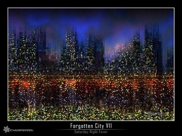 Digital Arts titled "Forgotten City VII" by Stefano Popovski, Original Artwork, 2D Digital Work