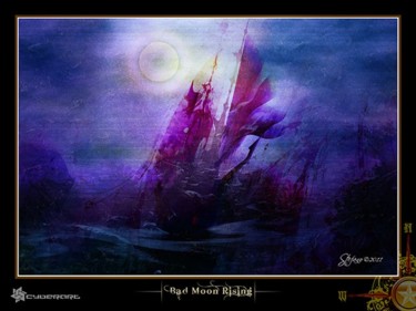 Digital Arts titled "Bad Moon Rising" by Stefano Popovski, Original Artwork, 2D Digital Work