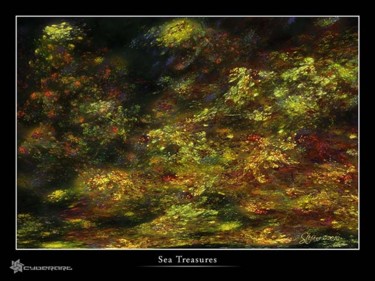 Digital Arts titled "Sea treasures" by Stefano Popovski, Original Artwork, 2D Digital Work
