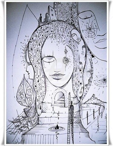Drawing titled "ITACA" by Stefano Rosa, Original Artwork, Other