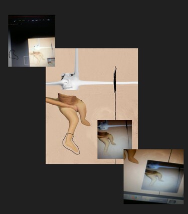 Arte digitale intitolato "Where is my left sh…" da Stefan Vujisic, Opera d'arte originale, Lavoro digitale 2D
