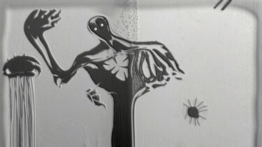 数字艺术 标题为“Underwater creature” 由Stefan Vujisic, 原创艺术品, 2D数字工作