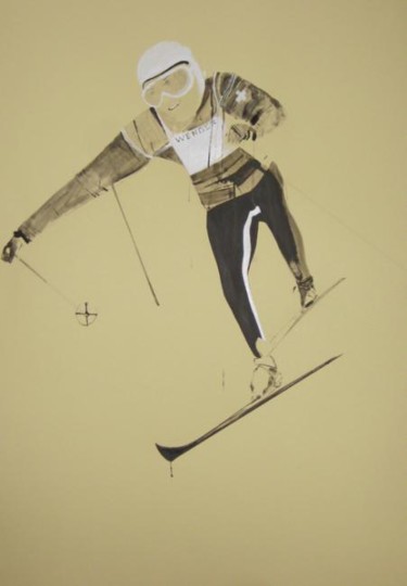Peinture intitulée "PITTELOUD 2 | 1965…" par Swaxu, Œuvre d'art originale