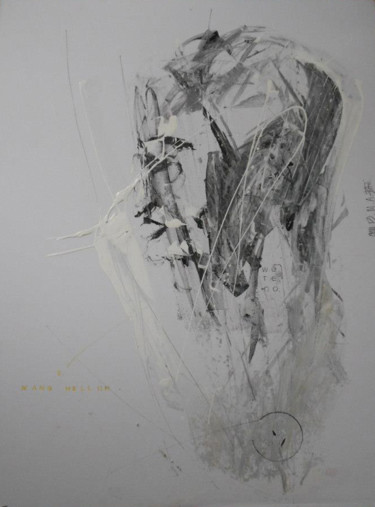 Peinture intitulée "MIK_ANGELO_BUONAMIN…" par Swaxu, Œuvre d'art originale, Huile