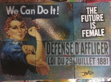 Future Collages intitulée "Future" par Bad, Œuvre d'art originale, Collages