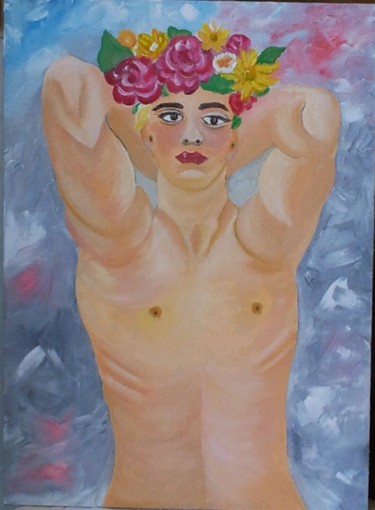 Malerei mit dem Titel "Sotto arcobaleno" von Stefka Hristova, Original-Kunstwerk, Öl