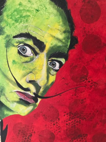 Peinture intitulée "Dali" par Stephane Henry, Œuvre d'art originale, Acrylique