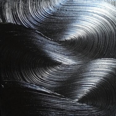 Peinture intitulée "peinture abstraite…" par Steivan Loundou, Œuvre d'art originale, Huile Monté sur Châssis en bois