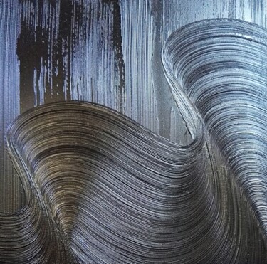 Peinture intitulée "peinture, art abstr…" par Steivan Loundou, Œuvre d'art originale, Huile Monté sur Châssis en bois