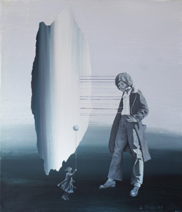 Painting titled "High hopes" by Lena Stelmakh, Original Artwork, Acrylic