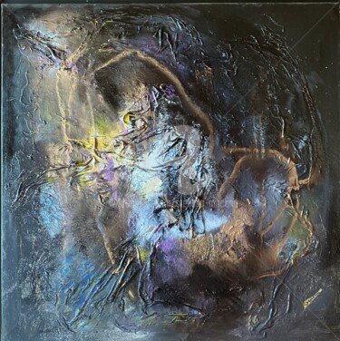 Картина под названием "Origine" - Steliana Mocanu, Подлинное произведение искусства, Масло Установлен на Деревянная рама для…