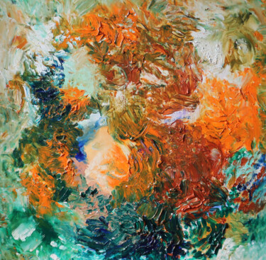 Peinture intitulée "Number 3" par Stella Polare, Œuvre d'art originale, Huile