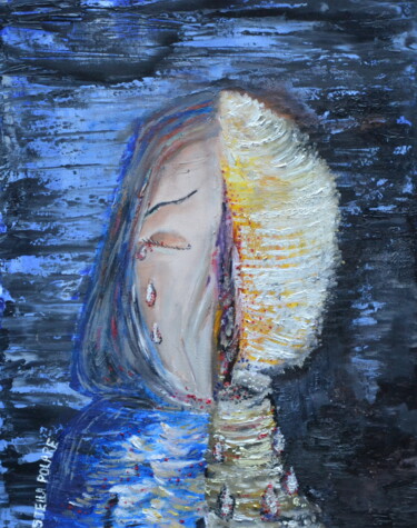 Peinture intitulée "Le_dernier_espoir" par Stella Polare, Œuvre d'art originale, Huile
