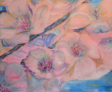 Pittura intitolato "Navruz" da Stella Polare, Opera d'arte originale, Olio