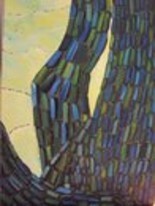 Painting titled "WOMAN'S LEGS. OIL P…" by Stella Ambartzi, Original Artwork