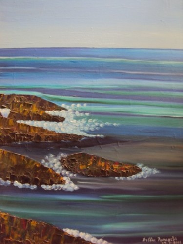Painting titled "OIL PAINTING" by Stella Ambartzi, Original Artwork