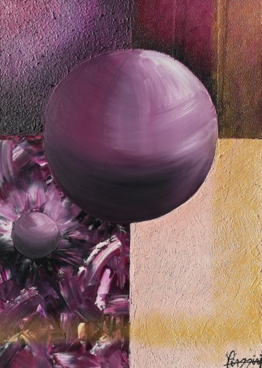 Painting titled "Vertige" by Lydia Piazzini, Original Artwork, Acrylic