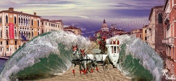 Fotografie getiteld "Carnaval en  Venecia" door Stella Khudyakova, Origineel Kunstwerk