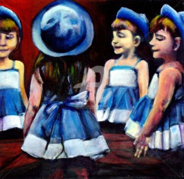 Painting titled "ESPEJOS" by Stella Maris Cristobo, Original Artwork