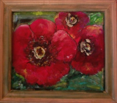 Painting titled "Floral composition 3" by Steluta Dumitrescu Zelici, Original Artwork