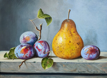 Картина под названием "AUTUMNAL HARVEST" - Stepan Ohanyan, Подлинное произведение искусства, Масло Установлен на Деревянная…