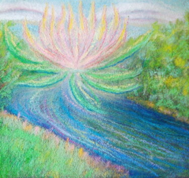 Pintura titulada "Весна. Майский лото…" por Stepan Shipkov, Obra de arte original, Pastel