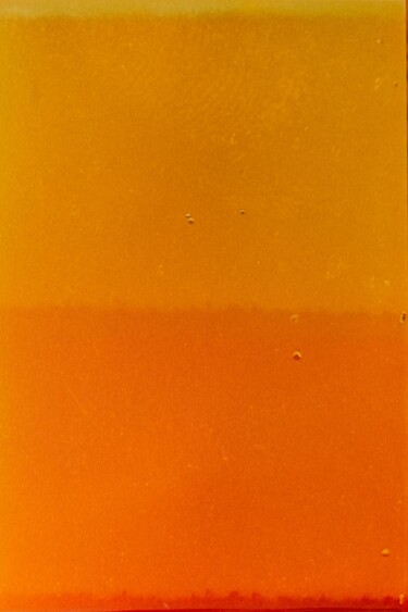 Fotografie getiteld "A&Ω Orange" door Stephan Joachim, Origineel Kunstwerk, Film fotografie