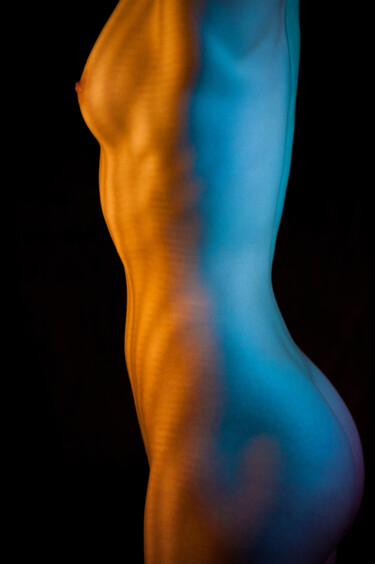 摄影 标题为“Torso Orange” 由Stephan Joachim, 原创艺术品, 数码摄影