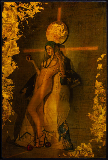 Schilderij getiteld "Théodicéa [I]" door Stephan Joachim, Origineel Kunstwerk, Acryl