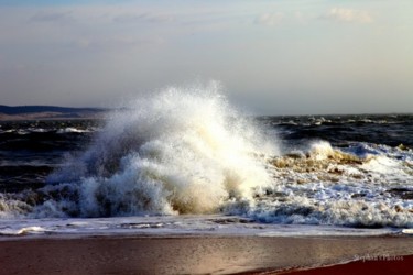 Photographie intitulée "La grande vague" par Stéphan Bosc, Œuvre d'art originale