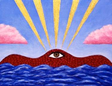 Celestial Eye 14x18 in ©2007 by Stephen Warde Anderson