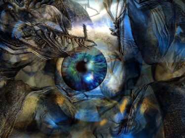 Arts numériques intitulée "Le Cyclope" par Stéphane Billiau, Œuvre d'art originale, Modélisation 3D
