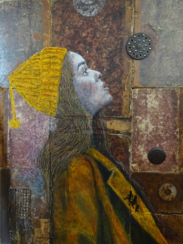 Peinture intitulée "Pensées migratoires" par Stéphane Le Gars (Steff), Œuvre d'art originale, Acrylique