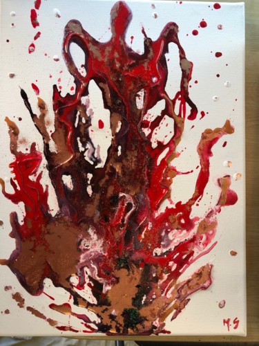 Painting titled "Magma.jpeg" by Stéphane Malosse, Original Artwork, Oil
