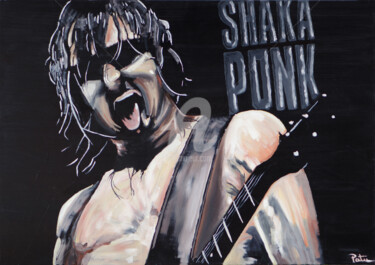 Peinture intitulée "Shaka Ponk.jpg" par Stephane Paturel, Œuvre d'art originale, Huile