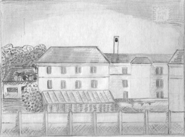 Drawing titled "Fontenay  sud1" by Steph, Original Artwork, Other